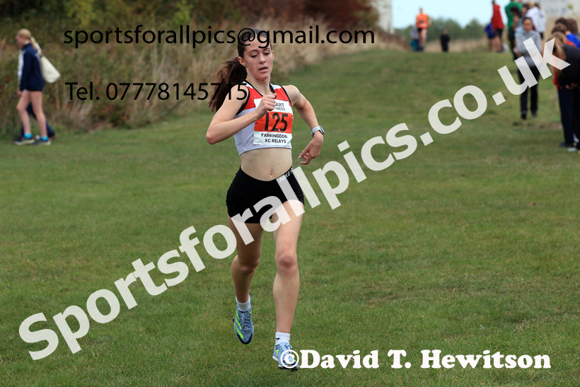 Mens and Womens under-17s, 2025 Farringdon Cross Country Relays, Sunderland. Photo: David T. Hewitson/Sports for All Pics